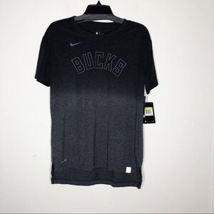 NIKE Women’s Dry Fit NBA Tee Shirt. Grey. Size S